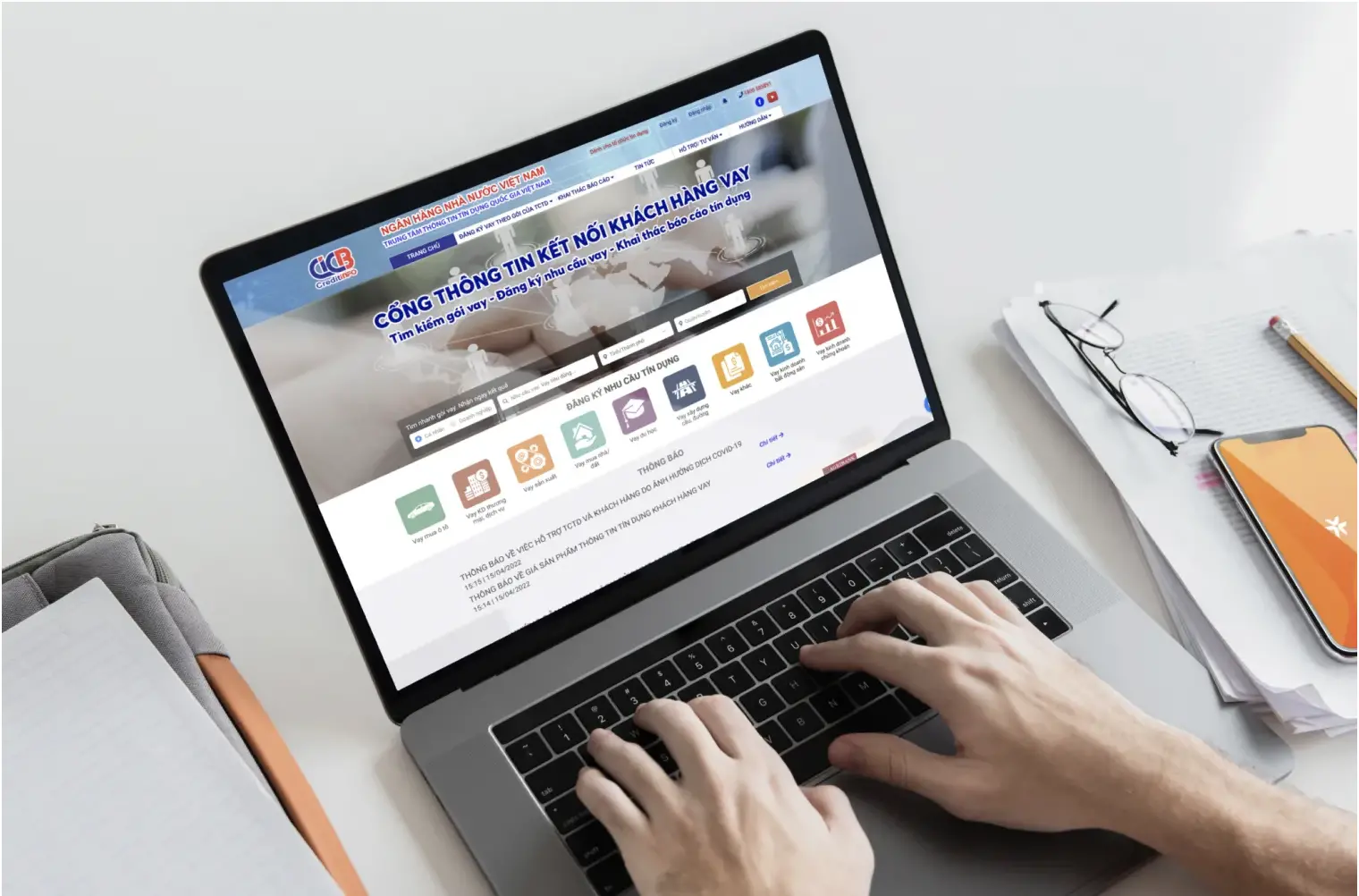 Kiểm tra tín dụng CIC qua website với 7 bước đơn giản