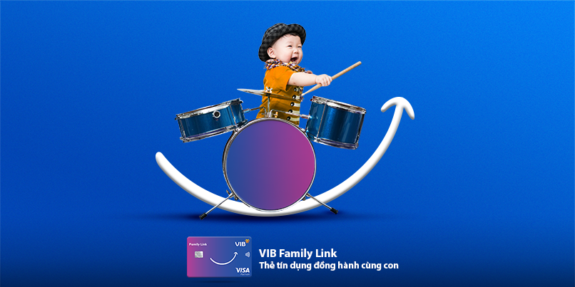 Thẻ tín dụng gia đình VIB Family Link