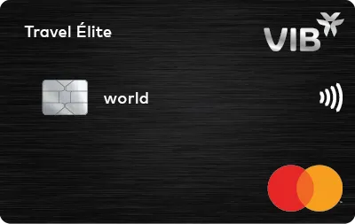 Chương trình tích lũy điểm thưởng thẻ tín dụng VIB Travel Élite