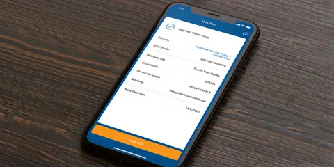 Nạp tiền điện thoại/thẻ game trên MyVIB