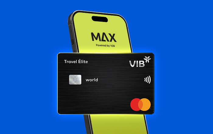 Miễn phí thường niên và tặng quà khi mở thẻ tín dụng qua Max
