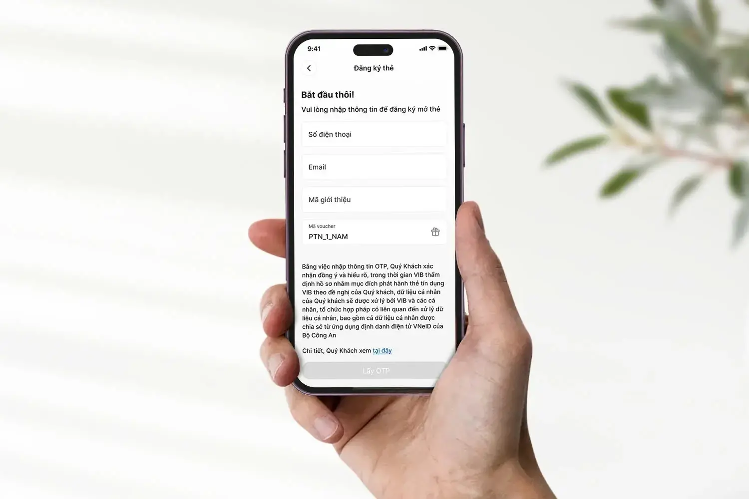 Giao diện Max App