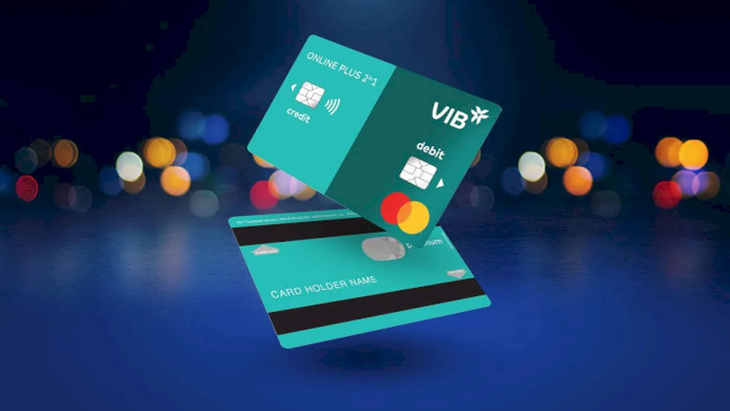 Thẻ tín dụng VIB miễn phí thường niên năm đầu khi chi tiêu đủ điều kiện trong 30 ngày từ lúc kích hoạt.