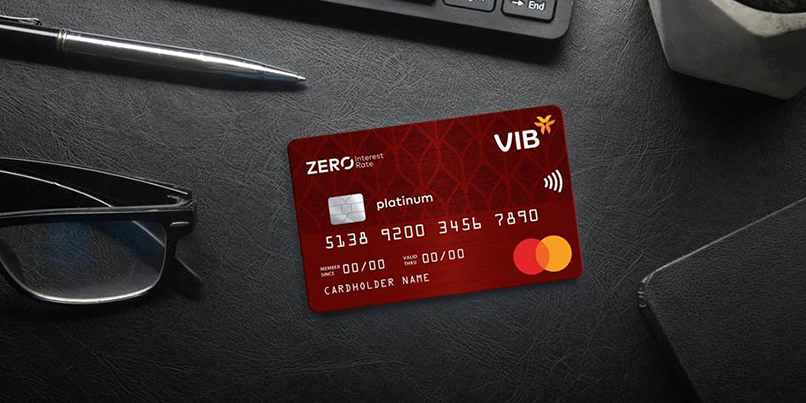 VIB Zero Interest Rate là dòng thẻ tín dụng miễn lãi trọn đời