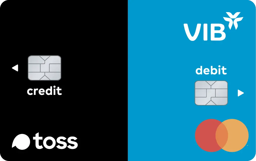 Thẻ thanh toán VIB Toss 2in1