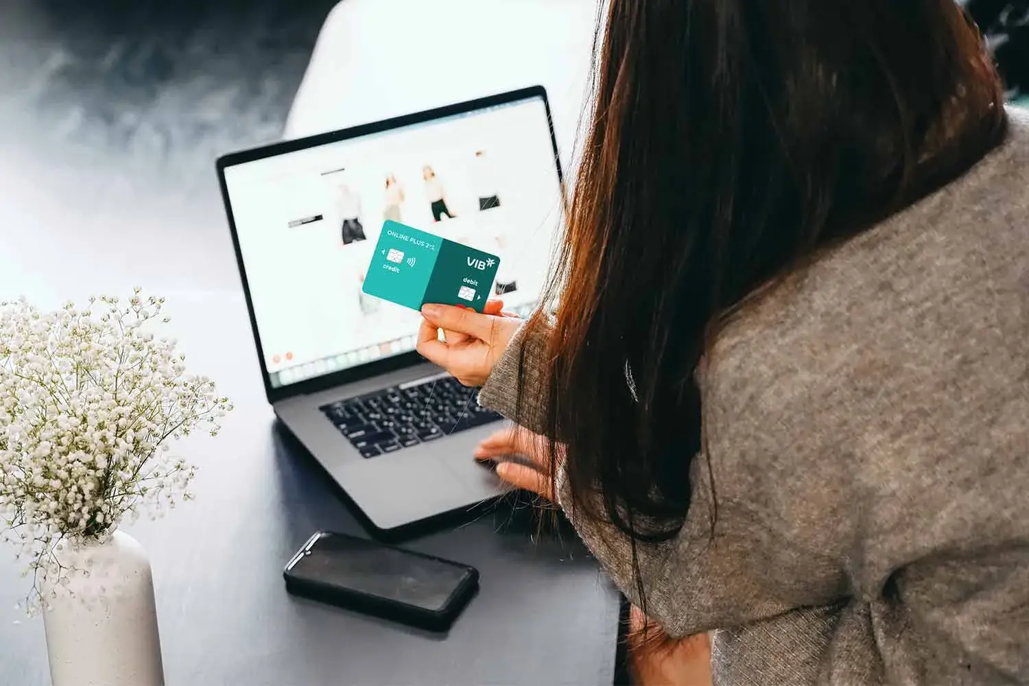 Thẻ tín dụng VIB Online Plus 2in1