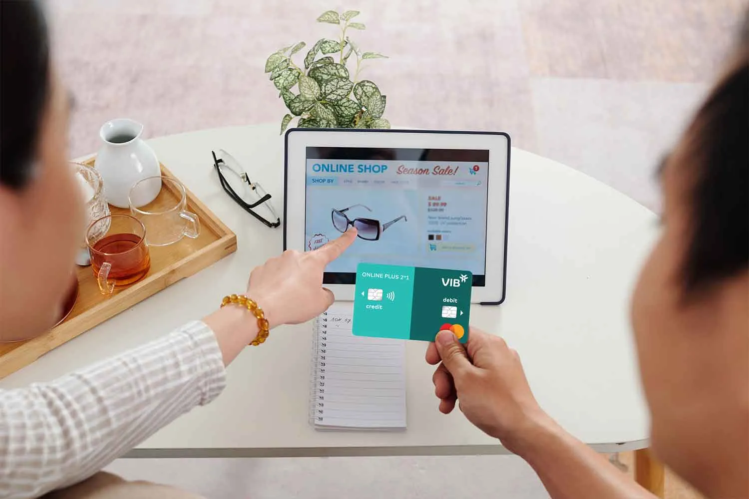 VIB Online Plus 2in1 - thẻ tín dụng cho các tín đồ mua sắm trực tuyến