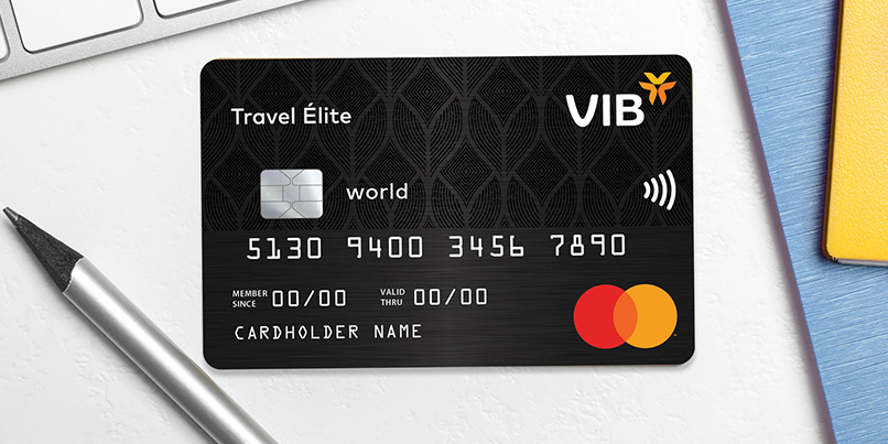 Thẻ tín dụng VIB Travel Élite - người bạn đồng hành lý tưởng trên mọi chuyến đi