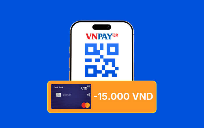 Get VND 15,000 when you scan VNPAY-QR and pay using funds from your VIB ...