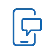 Icon nạp tiền điện thoại di động SMS Banking