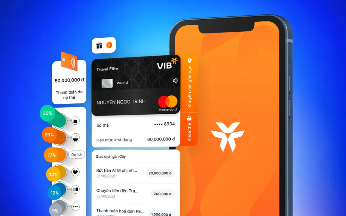Ứng dụng Ngân hàng số MyVIB Ứng dụng Ngân hàng số MyVIB
