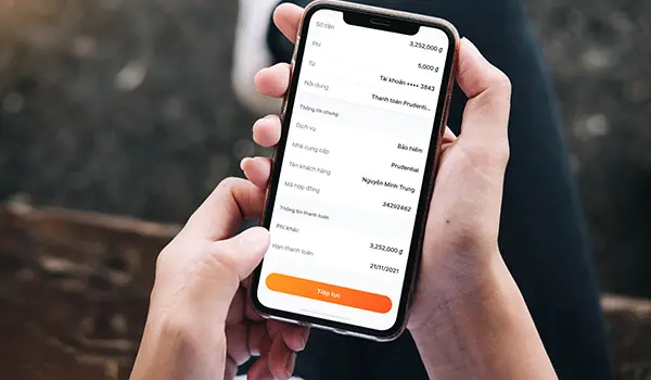 Giờ đây bạn sẽ có thể nộp phí bảo hiểm nhân thọ Prudential thông qua tài khoản ngân hàng