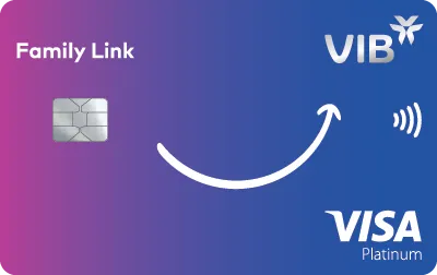 Thẻ tín dụng VIB Family Link