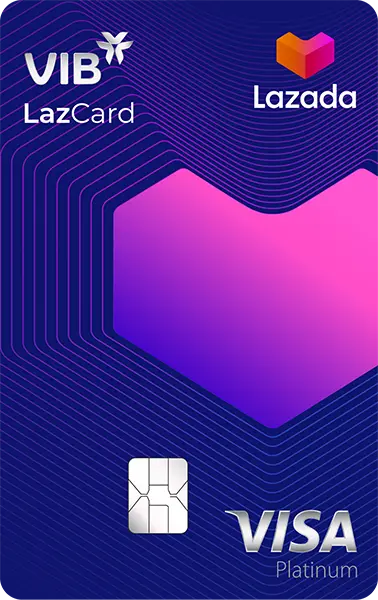 Thẻ thanh toán VIB LazCard