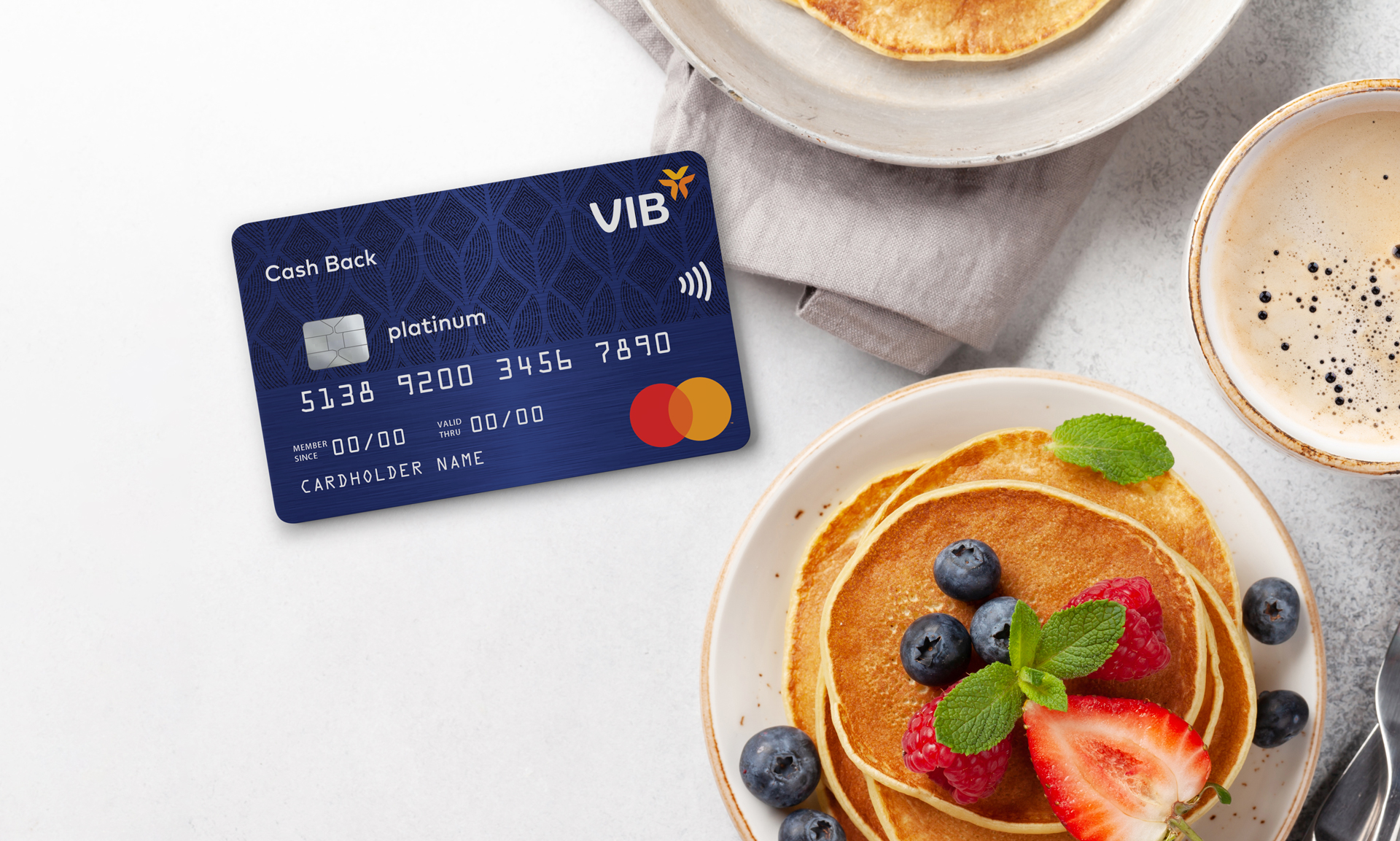 Chu kỳ miễn lãi của thẻ tín dụng VIB Cash Back kéo dài đến 55 ngày