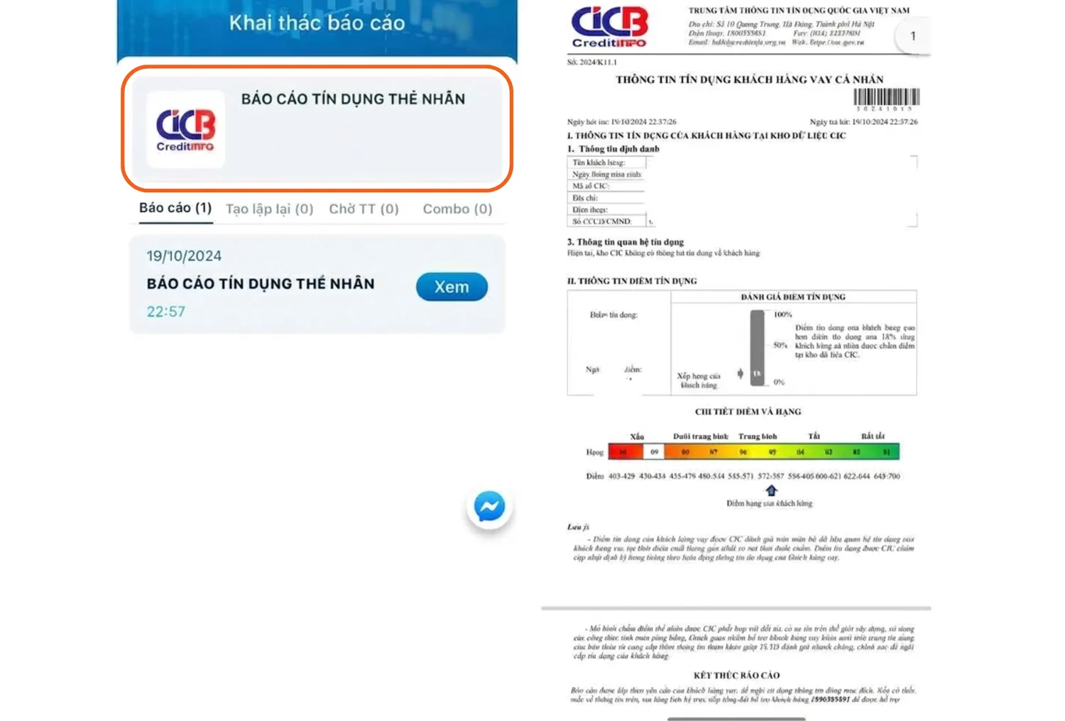 Kiểm tra lịch sử tín dụng CIC trước khi nộp hồ sơ giúp tăng khả năng được phê duyệt khoản vay.