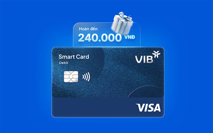 Miễn phí thường niên khi mở mới thẻ thanh toán VIB