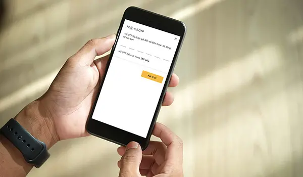 Khi thanh toán Online bạn bắt buộc phải nhập mã OTP để hoàn tất giao dịch