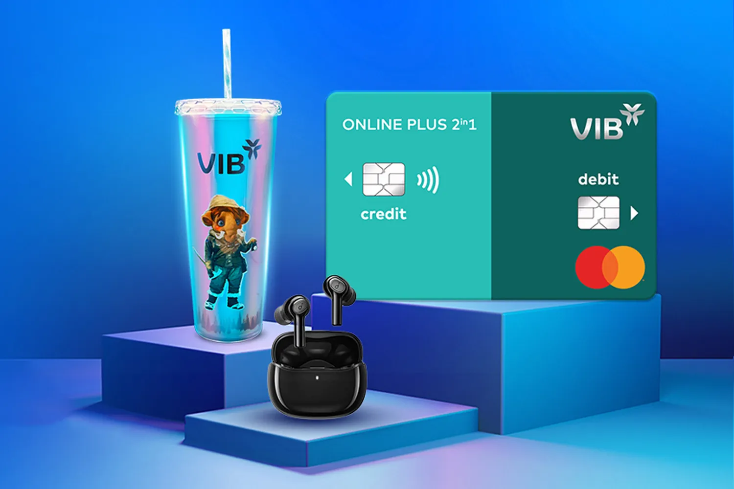 Mở thẻ tín dụng VIB để được miễn phí thường niên trọn đời
