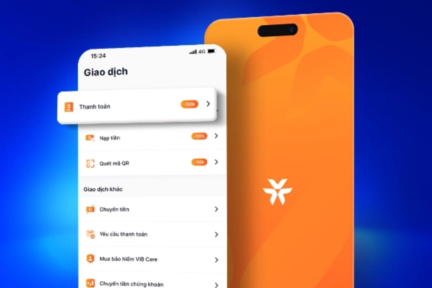 Thanh toán nhanh chóng với ứng dụng MyVIB 2.0