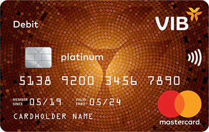 Thẻ thanh toán toàn cầu VIB Platinum