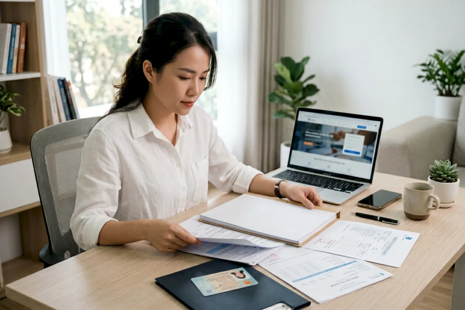 Chuẩn bị đầy đủ giấy tờ cá nhân và chứng minh thu nhập giúp rút ngắn thời gian xét duyệt vay tiêu dùng.