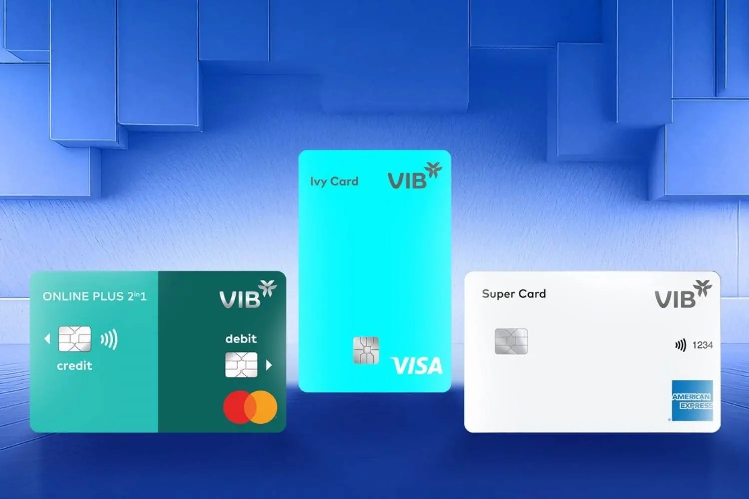 Các dòng thẻ tín dụng ưu đãi nhất tại VIB